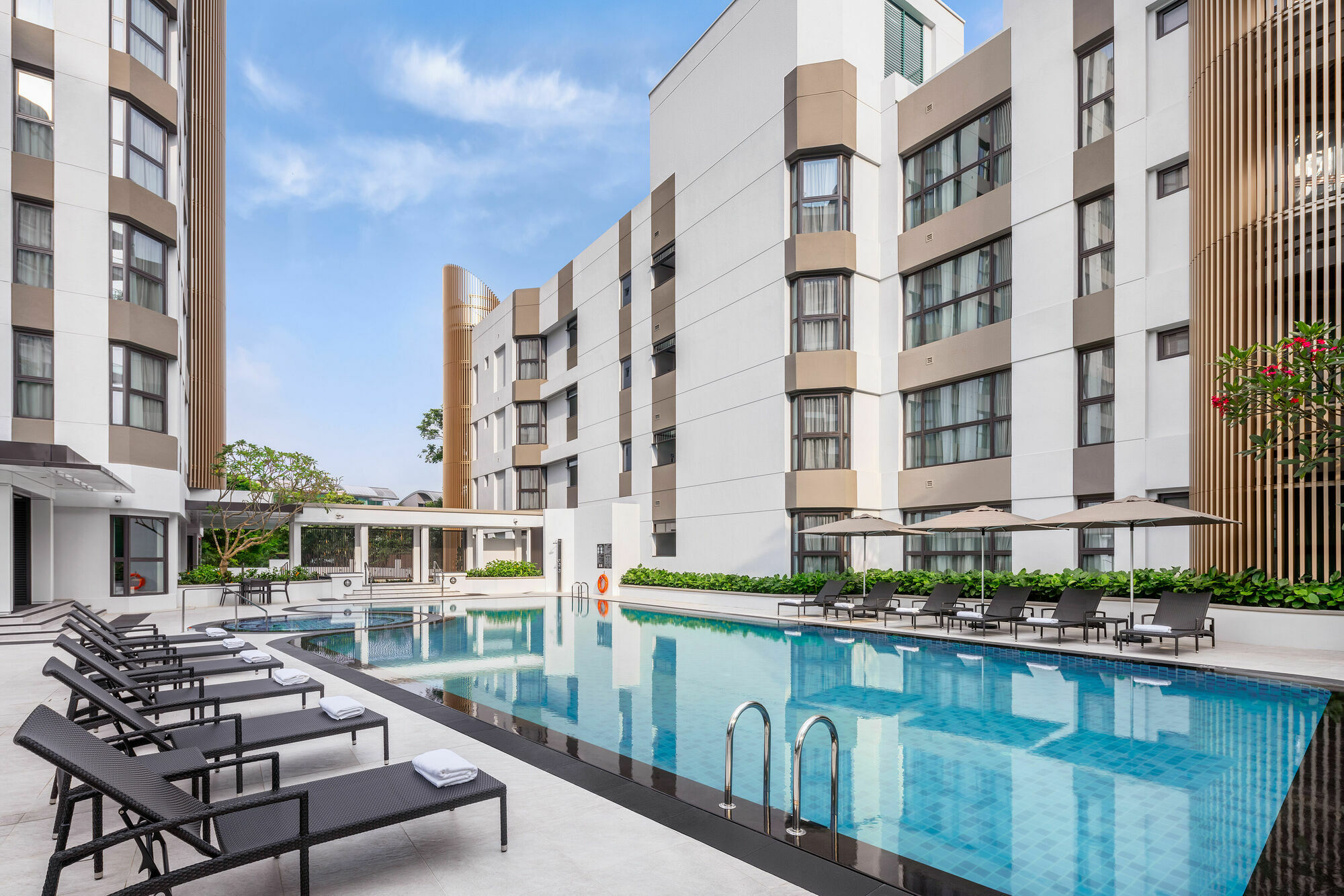 Le Grove Serviced Residences Singapur İç mekan fotoğraf